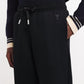 Black sweatpants on a white background