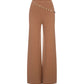 Paco Rabanne Chain Belted Wide-Leg Trousers