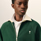 Zipped Cotton Sweatshirt With Ami de Coeur