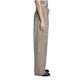 RABANNE Prince of Wales double-pleated checked wool-blend pants