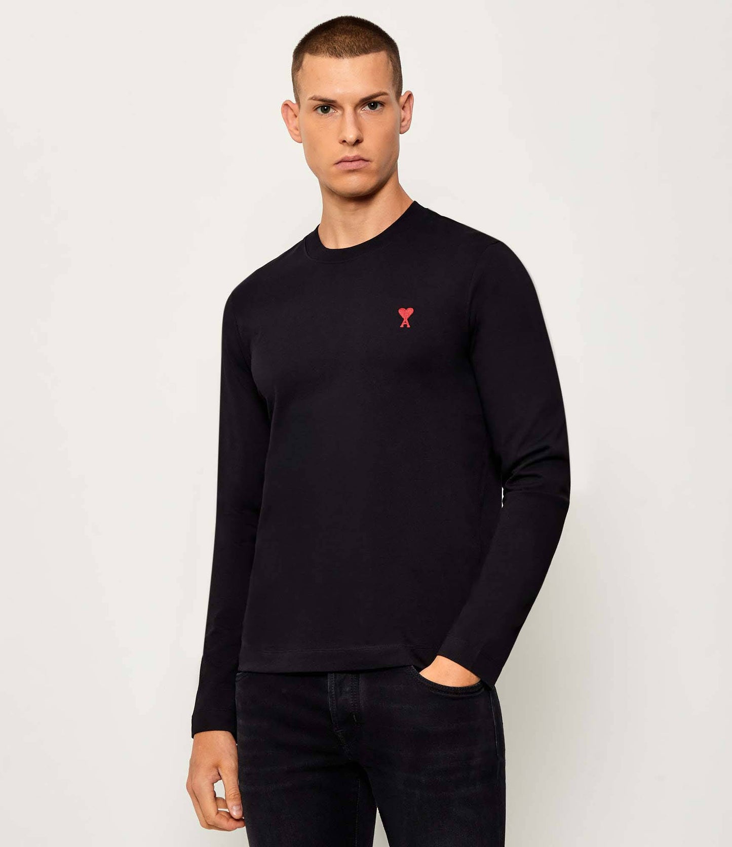 Red Heart Friend Long Sleeve T-Shirt