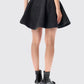 Peacoat Wool Skirt