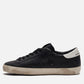 Super-Star Black White Leather