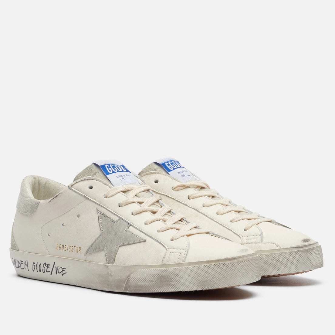 Golden Goose Super-Star White Ice Grey Men's