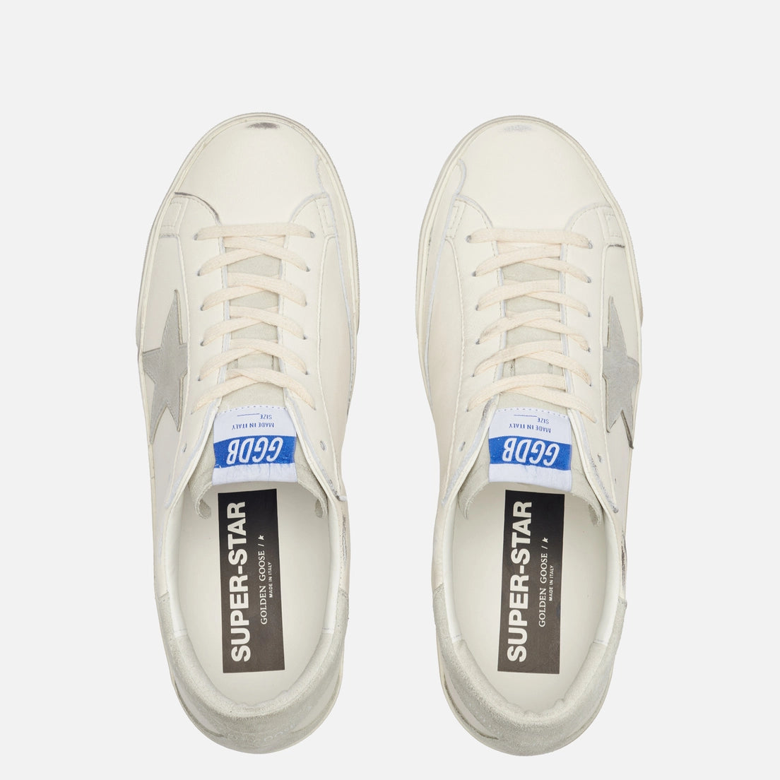 Golden Goose Super-Star White Ice Grey Men's