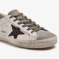 Golden Goose WHITE ‘Super-Star’ sports shoes