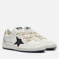 Ball Star Used Leather Sneakers with Glitter Golden Goose