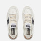 Ball Star Used Leather Sneakers with Glitter Golden Goose