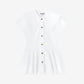 Short Cotton Ruffle Shirt