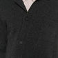 Collared Asymmetric Button-Up Jacket