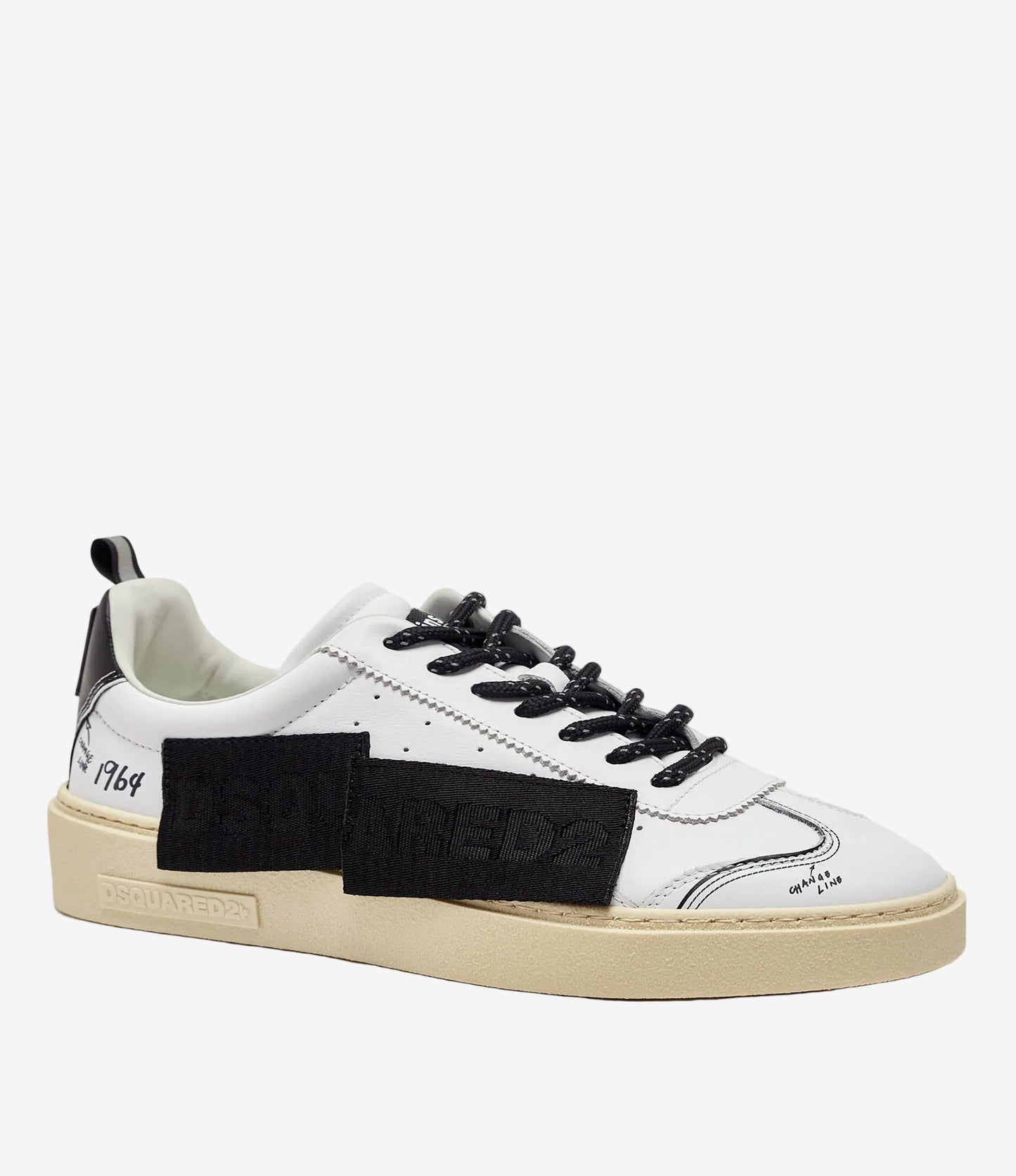 Leather sneakers RIDER Dsquared2