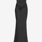 Satin Corset Maxi Dress