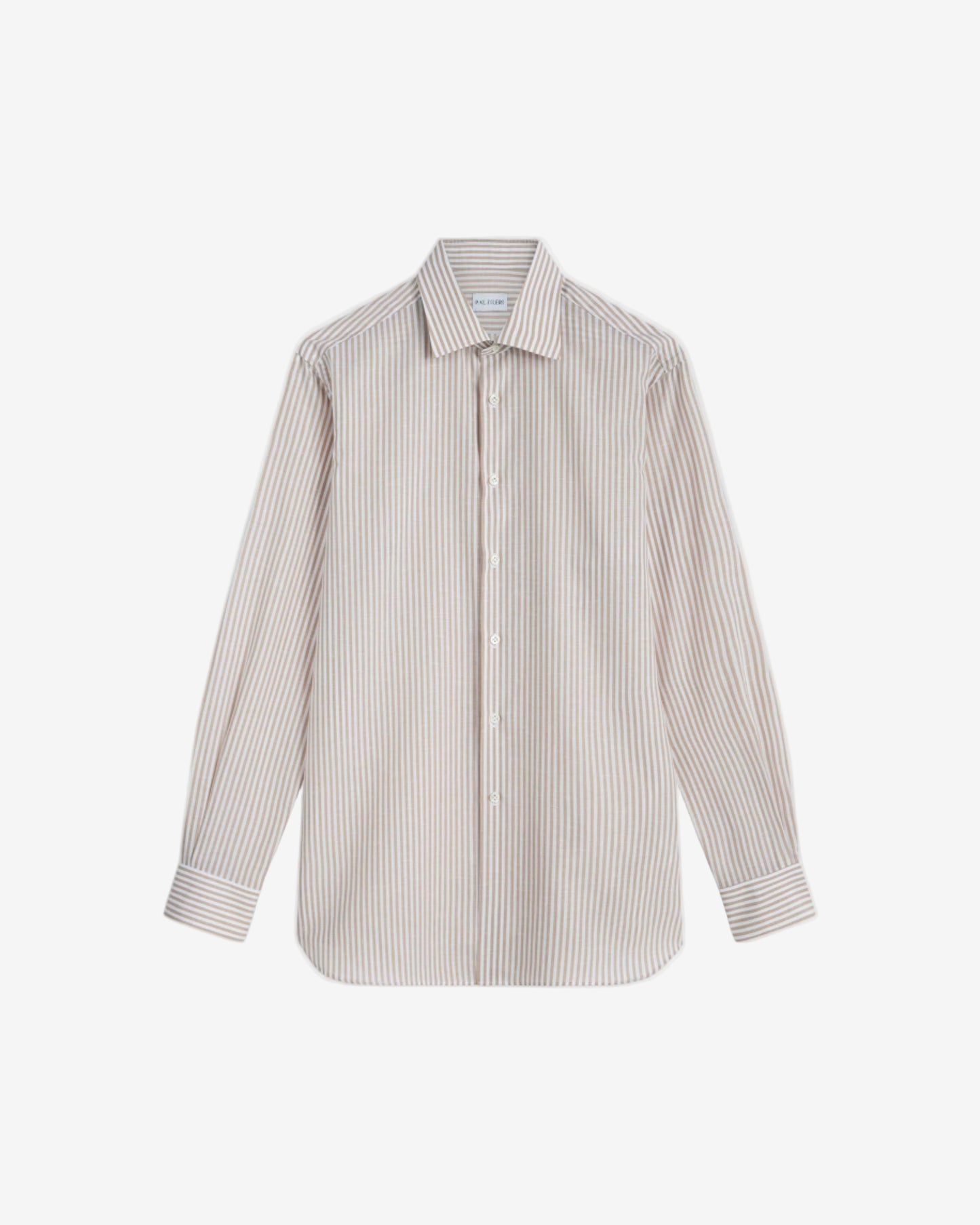 Striped shirt on a white background