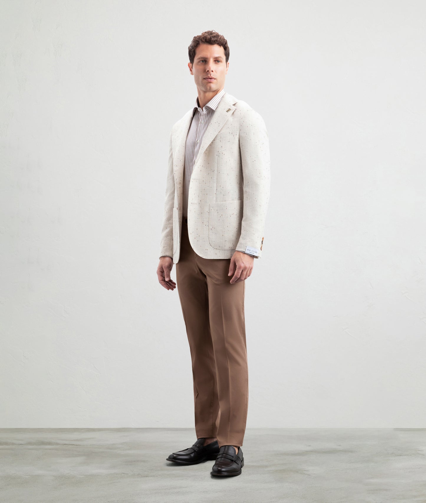 Striped shirt in pure cotton