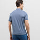 Polo shirt in cotton and lyocell jersey
