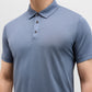 Polo shirt in cotton and lyocell jersey