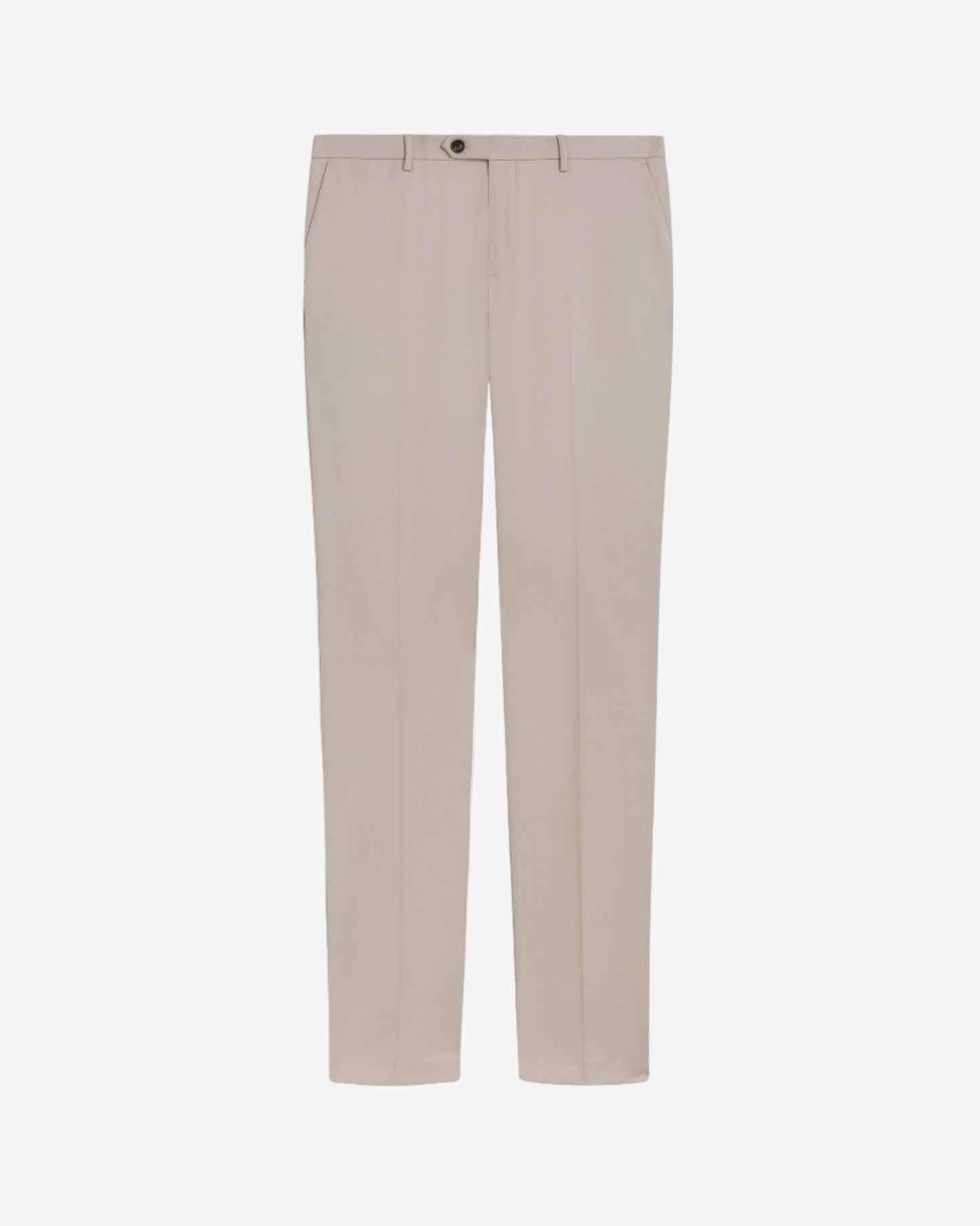 Beige pants on a white background