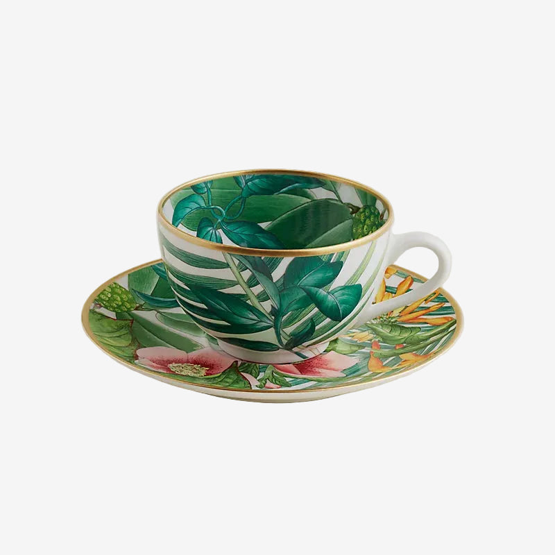 Passifolia teacup and saucer
