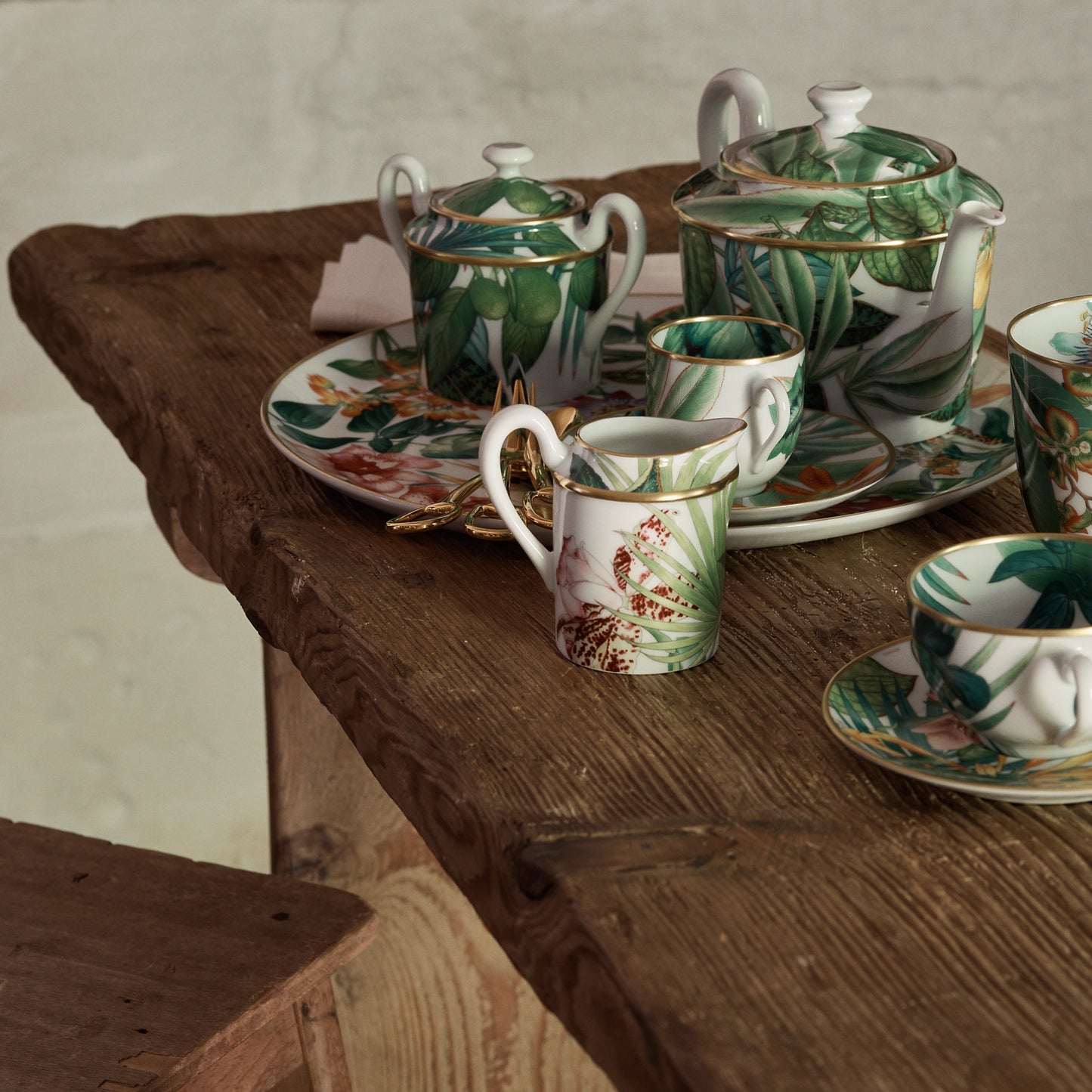 Passifolia teacup and saucer