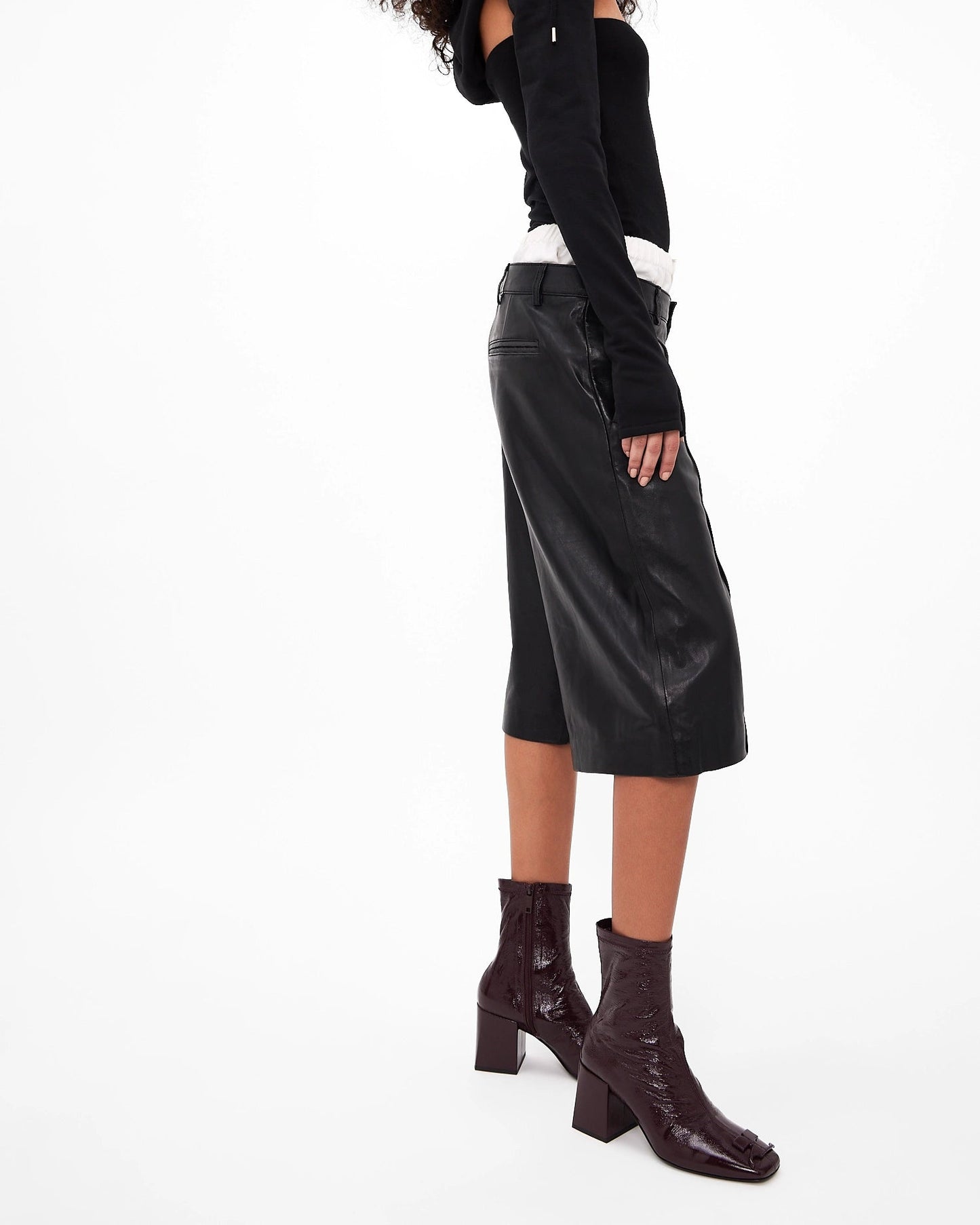ReEdition vinyl ankle boots