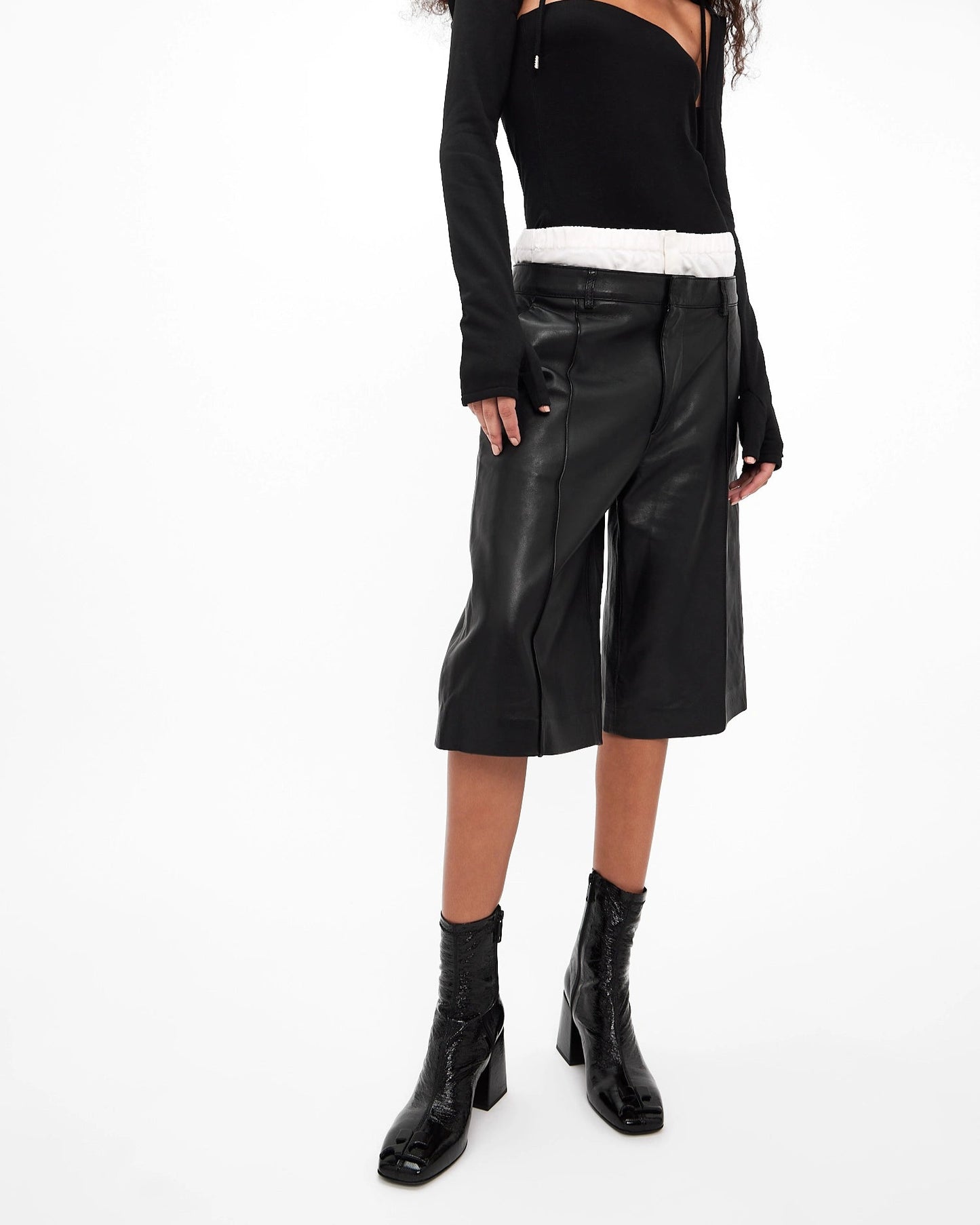 ReEdition vinyl ankle boots