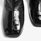 ReEdition vinyl ankle boots
