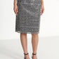 Beaded Long Mini Skirt