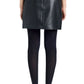 Blaze Skirt in Pebbled Leather