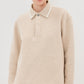 Genevieve Knit Pullover in Cloque