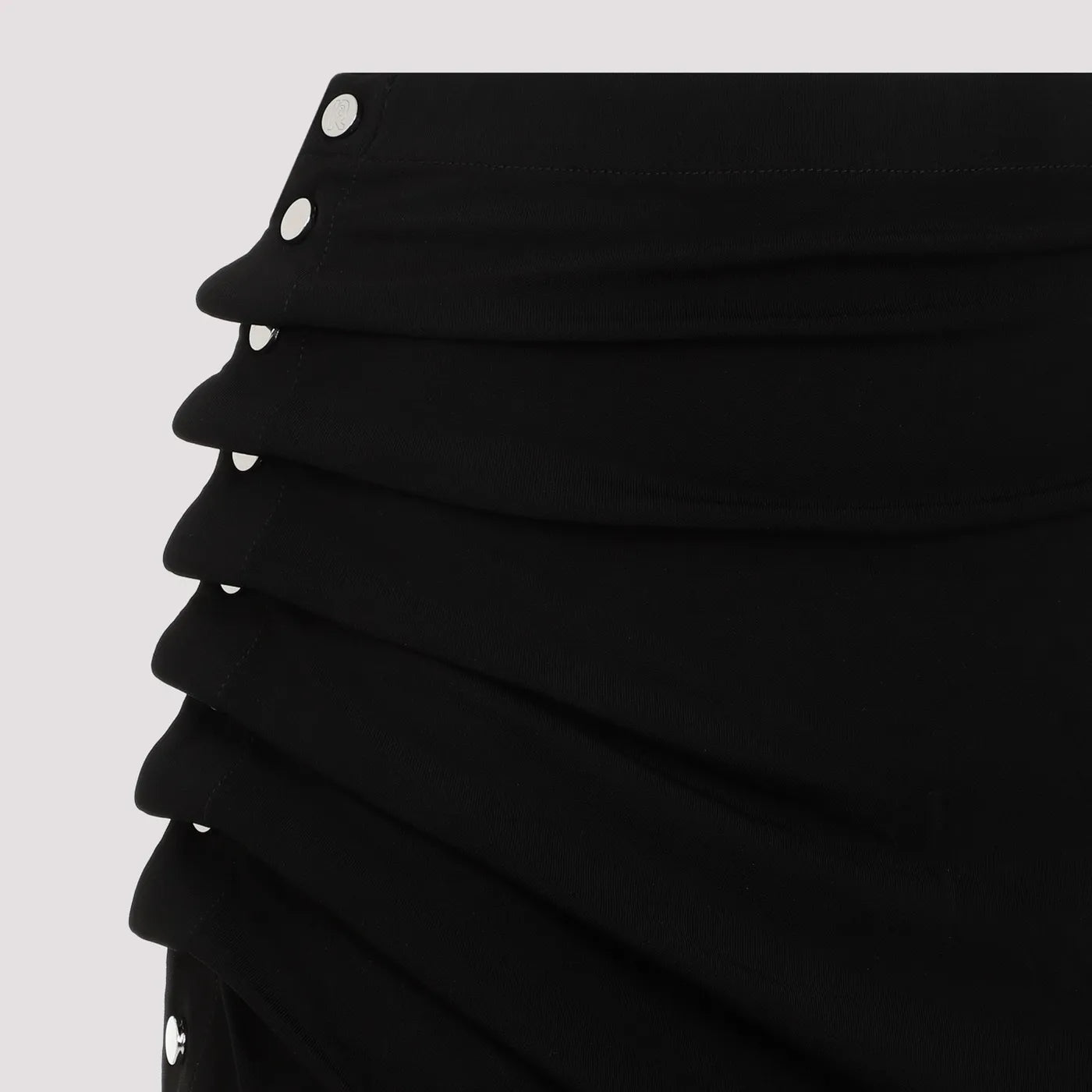 Paco Rabanne Ruched Detailed Mini Skirt