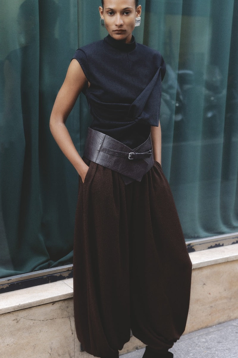 Rotate Top - Draped Bow