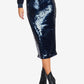 ROTATE Sequin Embellished Pencil Skirt