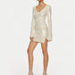 SEQUINS MINI SKIRT