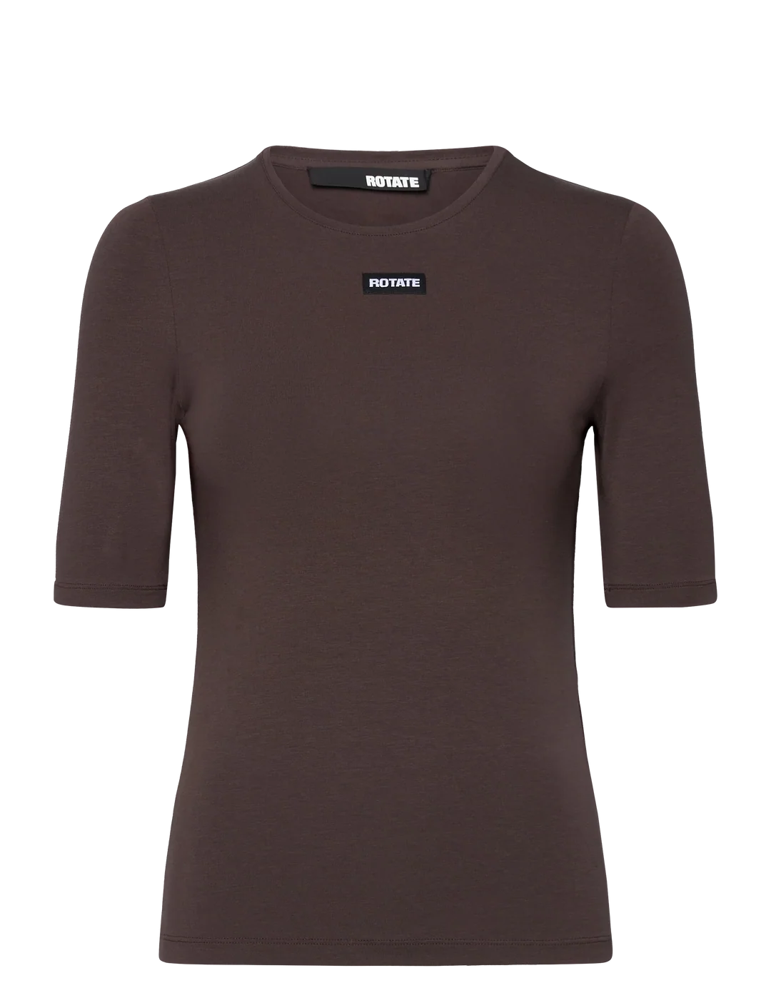 Short Sleeve T shirt Dark Brown