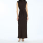 Mididress W. Gatherings Dark Brown