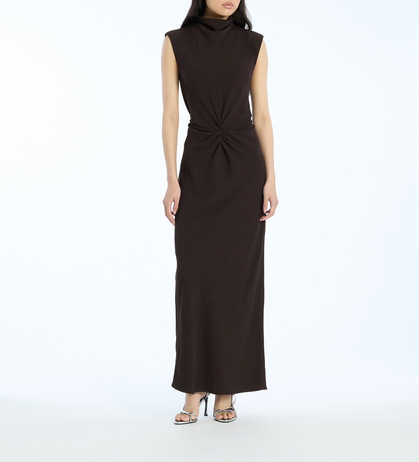 Mididress W. Gatherings Dark Brown