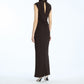 Mididress W. Gatherings Dark Brown