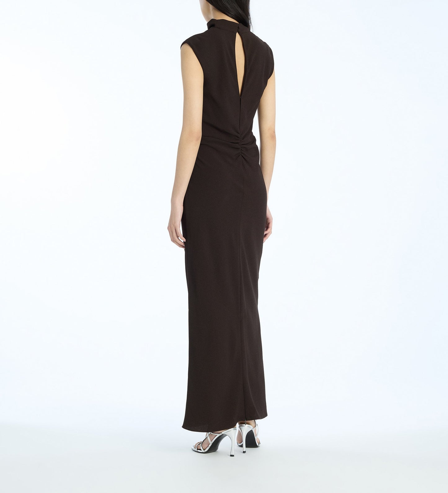 Mididress W. Gatherings Dark Brown