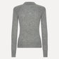 Wool Longleeve Polo Grey