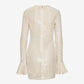 Sequins Ls Mini Dress
