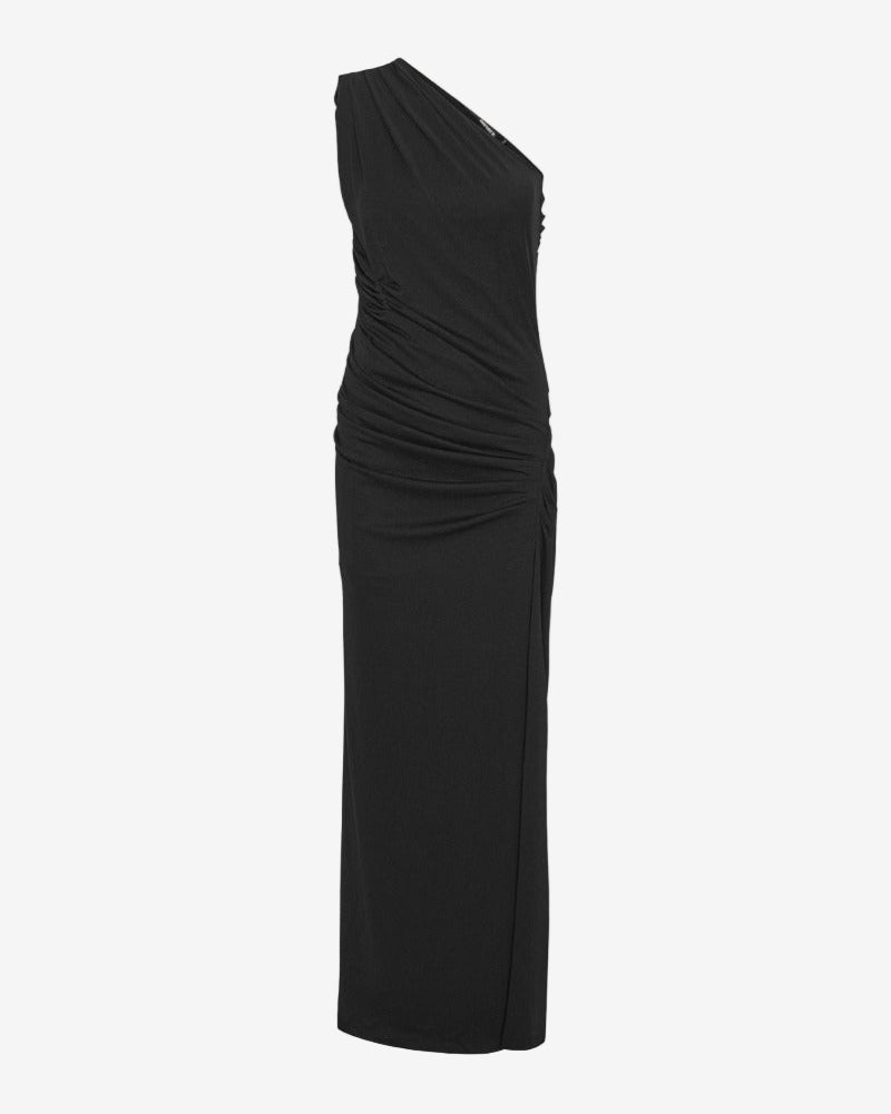 Draped One Shoulder Dress