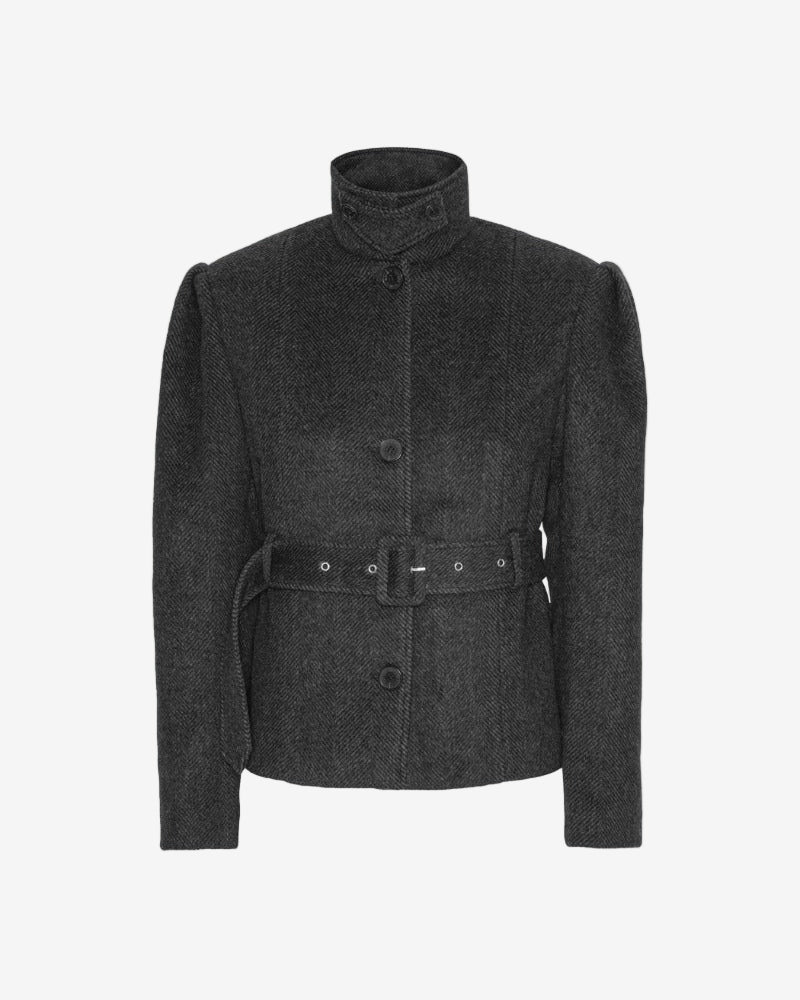 Oversized Belted Jacket
