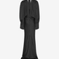 Crepe De Chine Maxi Dress