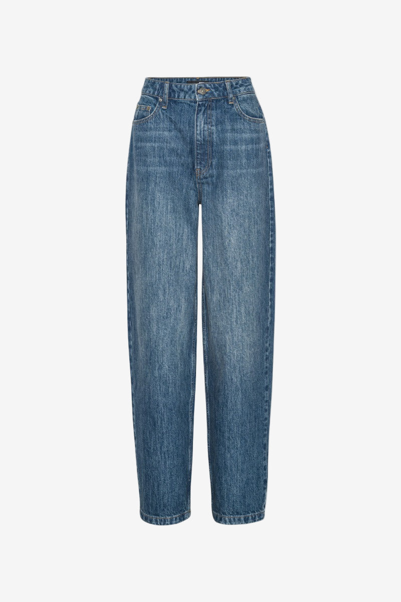 Wide Leg 5 Pocket Jeans
