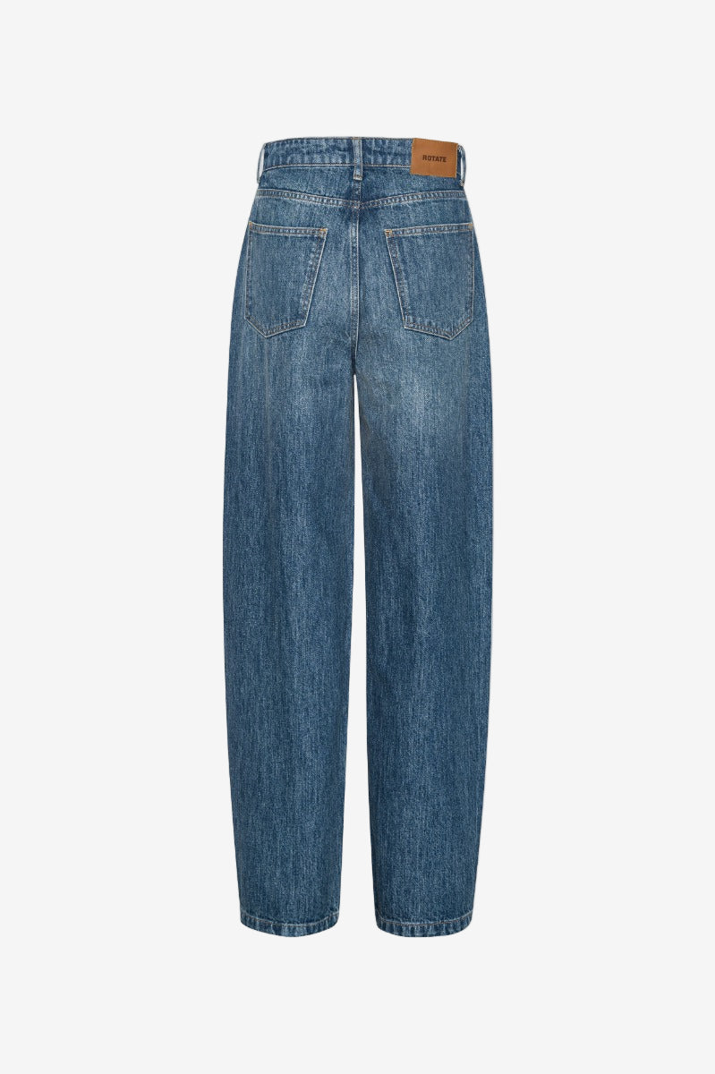 Wide Leg 5 Pocket Jeans