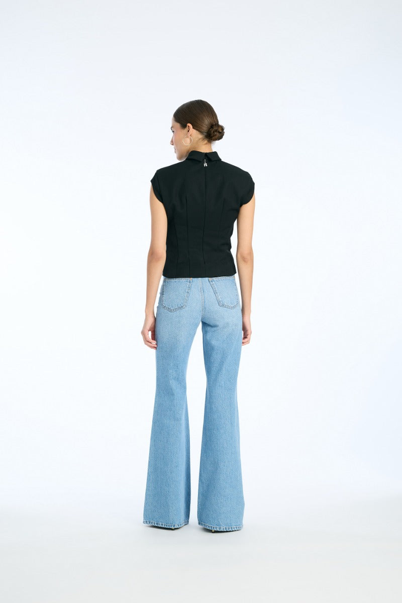 Rotate Top - Draped Bow