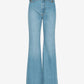 Flared highwaisted jeans