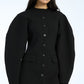 Tailored Mini Dress Black