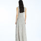 Mesh Maxi Dress Grey Violet