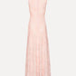 Mesh Maxi Dress Light Pink